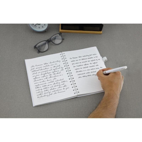 Santhome® Eternity - The Reusable Notebook & Pen Set - White
