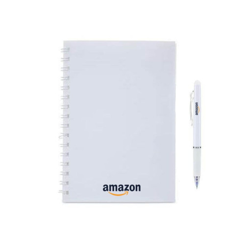 Santhome® Eternity - The Reusable Notebook & Pen Set - White
