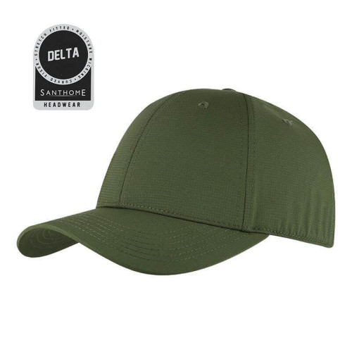 DELTA - Santhome® DryNCool® Performance Stretch-Fitted Cap - Green