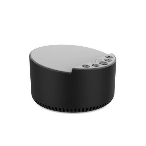 ROVIK - Giftology 3-in-1 Bluetooth Speaker with Sleep Machine and 15W Wireless Charger - Black