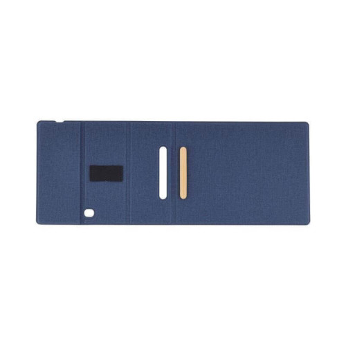 BLACE - CHANGE ZERO Recycled PU 15W Wireless Mousepad & Desk Organizer - Navy Blue
