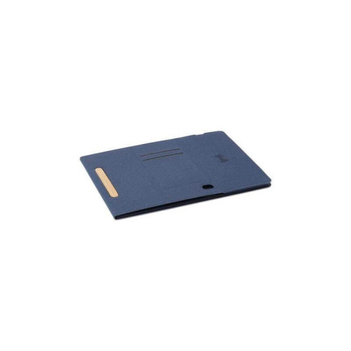 BLACE - CHANGE ZERO Recycled PU 15W Wireless Mousepad & Desk Organizer - Navy Blue
