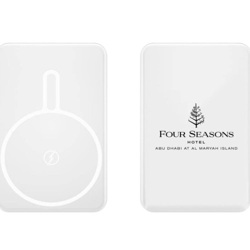 TOVUZ - Giftology 10,000 mAh Magnetic Wireless Powerbank in Gift Box- White