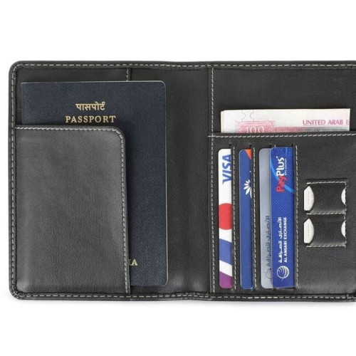 SILZ - eco-neutral® Cactus Leather Passport Wallet