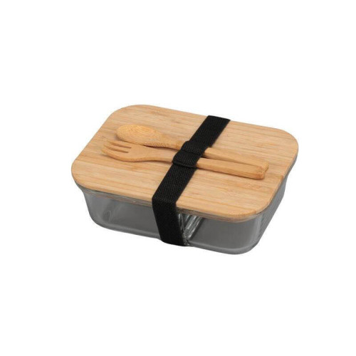 CORNETO - Hans Larsen Glass Lunch Box with Bamboo Cutlery