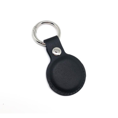 LEEVI - Santhome® PU Keychain with Santhome Tag pocket - Black
