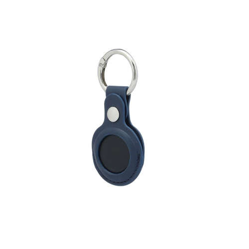 LEEVI - Santhome® PU Keychain with Santhome Tag pocket - Navy Blue