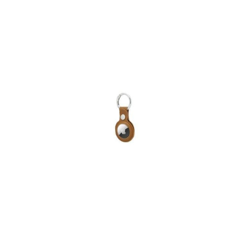 LEEVI - Santhome® PU Keychain with Santhome Tag pocket - Tan