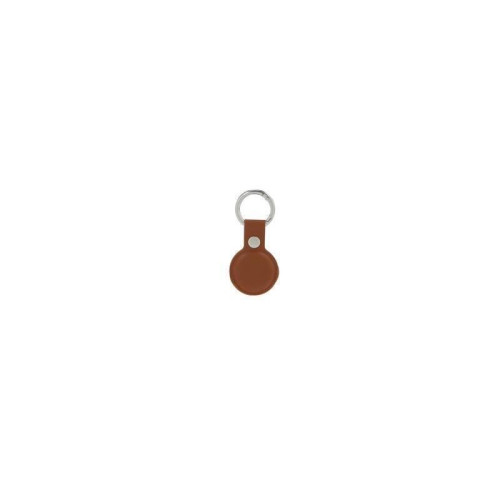 LEEVI - Santhome® PU Keychain with Santhome Tag pocket - Tan