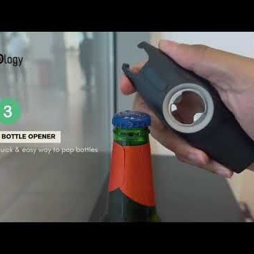 BOTTO - Giftology 5-in-1 Multi-functional Bottle Opener - Black