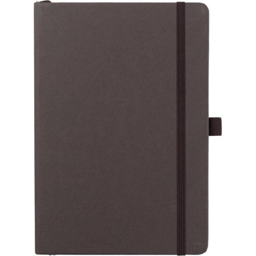 ABULA - eco-neutral® A5 Hard Cover Notebook & Pen Set - Coffee Paper