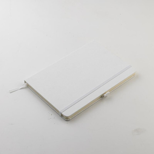 ABULA - eco-neutral® A5 Hard Cover Notebook & Pen Set - Corn Paper