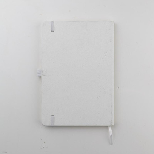 ABULA - eco-neutral® A5 Hard Cover Notebook & Pen Set - Corn Paper