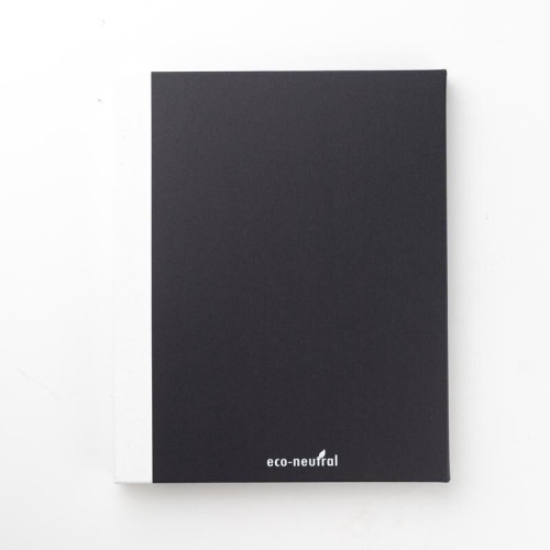 ABULA - eco-neutral® A5 Hard Cover Notebook & Pen Set - Corn Paper