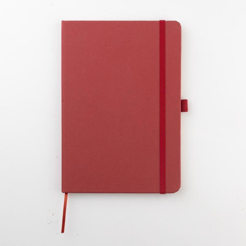 ABULA - eco-neutral® A5 Hard Cover Notebook & Pen Set - Cherry Paper