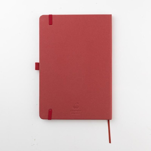 ABULA - eco-neutral® A5 Hard Cover Notebook & Pen Set - Cherry Paper