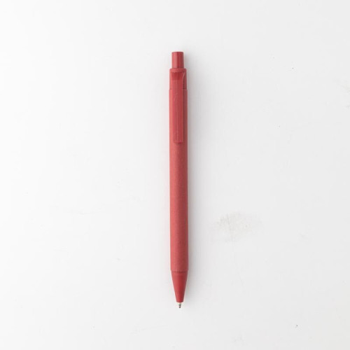 ABULA - eco-neutral® A5 Hard Cover Notebook & Pen Set - Cherry Paper