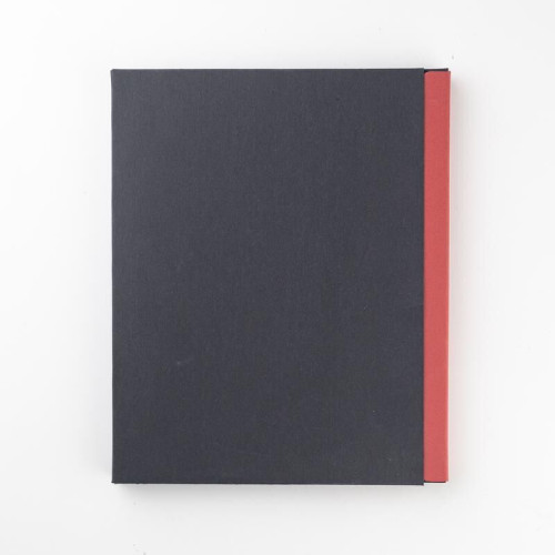 ABULA - eco-neutral® A5 Hard Cover Notebook & Pen Set - Cherry Paper