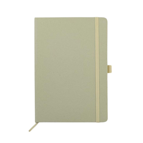 ABULA - eco-neutral® A5 Hard Cover Notebook & Pen Set - Kiwi Paper