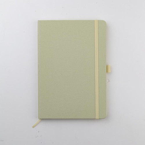 ABULA - eco-neutral® A5 Hard Cover Notebook & Pen Set - Kiwi Paper