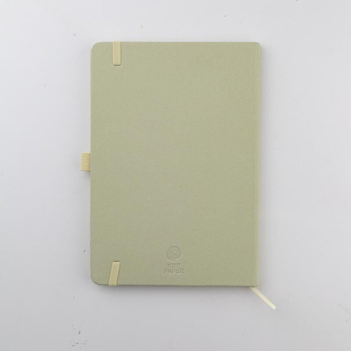 ABULA - eco-neutral® A5 Hard Cover Notebook & Pen Set - Kiwi Paper