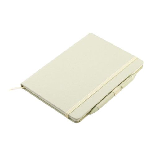 ABULA - eco-neutral® A5 Hard Cover Notebook & Pen Set - Kiwi Paper