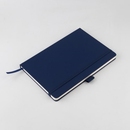 JURSI - Giftology A5 PU Notebook with Pen Loop - Navy Blue