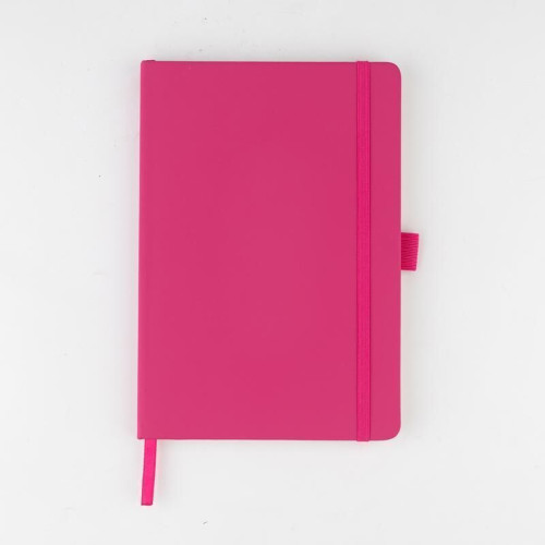 JURSI - Giftology A5 PU Notebook with Pen Loop - Pink