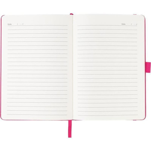 JURSI - Giftology A5 PU Notebook with Pen Loop - Pink