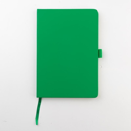 JURSI - Giftology A5 PU Notebook with Pen Loop - Green