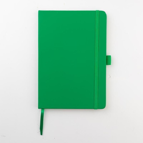 JURSI - Giftology A5 PU Notebook with Pen Loop - Green