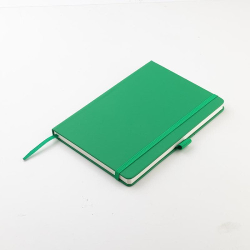 JURSI - Giftology A5 PU Notebook with Pen Loop - Green