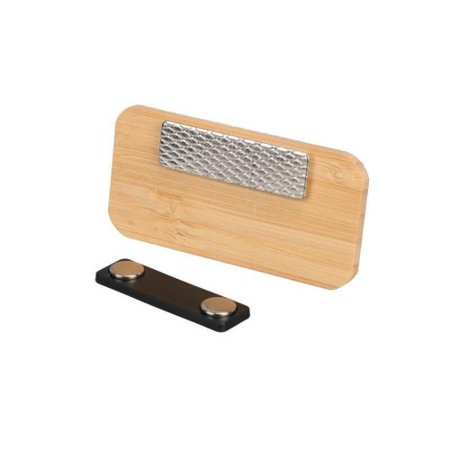 CESA - FSC-certified Sustainable Bamboo Name Badge with Magnet