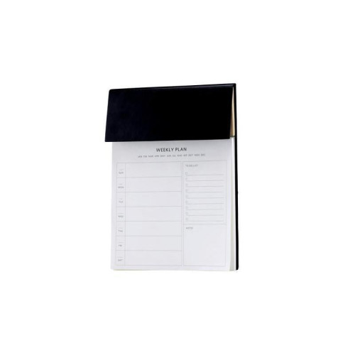 ACERRA - A4 Weekly Desk Planner with Pen, Ruler and U-clips