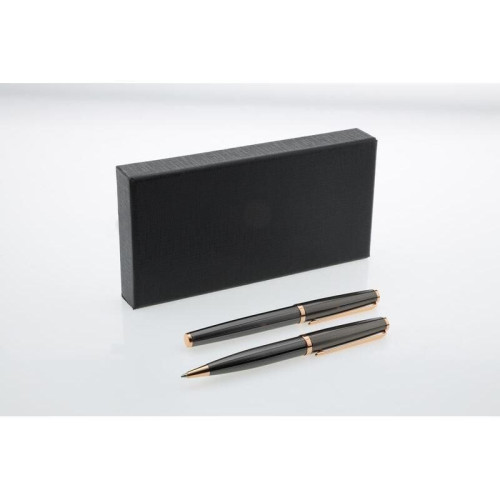 ZORY - Santhome® Gift Set of 2 Luxury Pens - Black / Gold