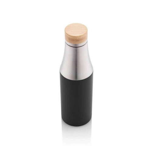 R-BREDA - CHANGE Collection Recycled Insulated Water Bottle - Black