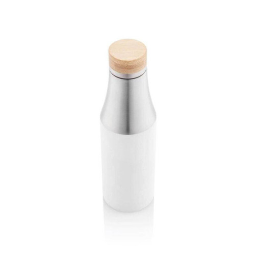 R-BREDA - CHANGE Collection Recycled Insulated Water Bottle - White