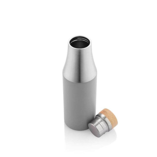 R-BREDA - CHANGE Collection Recycled Insulated Water Bottle - Grey