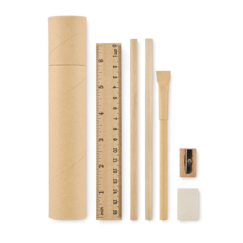 MEJU Paper tube stationery set