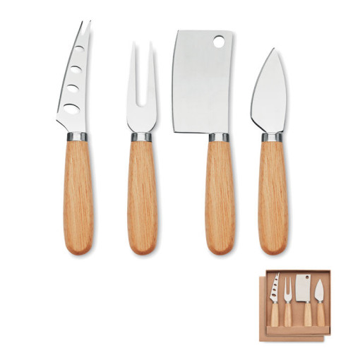CAMEMBERT Set of 4 cheese knives