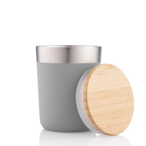 R-LAREN - CHANGE Collection Recycled Insulated Mug - Grey