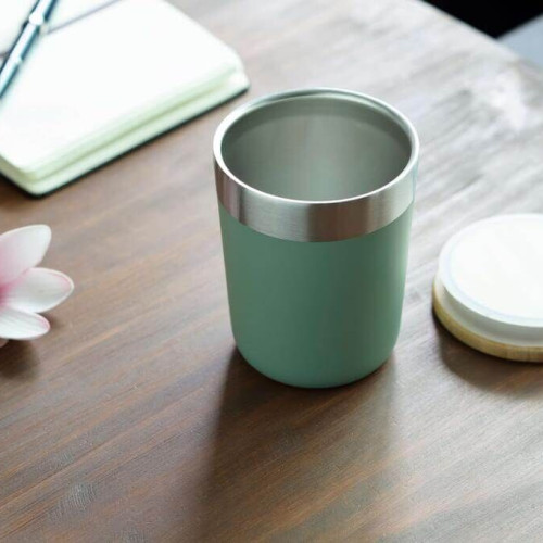 R-LAREN - CHANGE Collection Recycled Insulated Mug - Grey