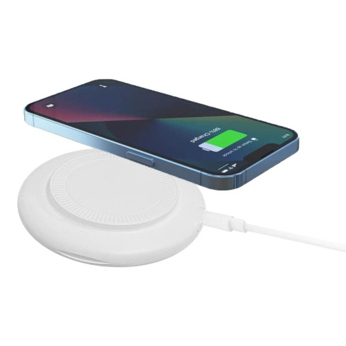 OSLO Mag - @memorii Recycled 15W Magnetic Wireless Charger Multicable Set - White