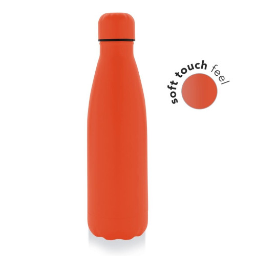 GRODNO - Soft Touch Insulated Water Bottle- Orange