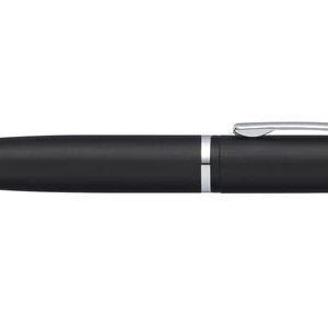 Cross Calais™ Matte Black with Polished Chrome Appointments Ballpoint Pen (Blue Ink)