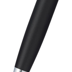 Cross Calais™ Matte Black with Polished Chrome Appointments Ballpoint Pen (Blue Ink)