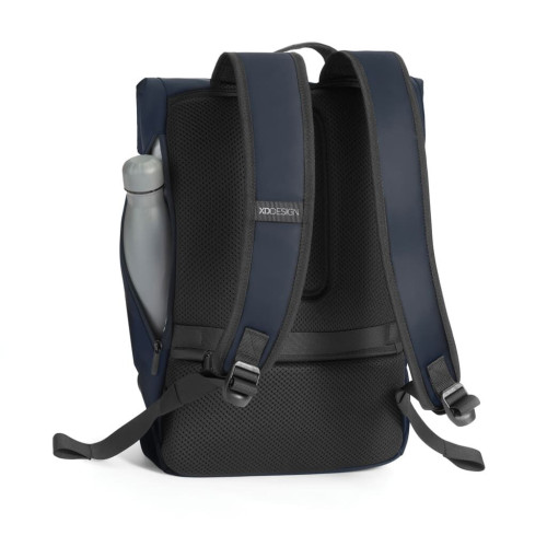 XDDESIGN Urban Water Resistant Flap-top Backpack - Navy