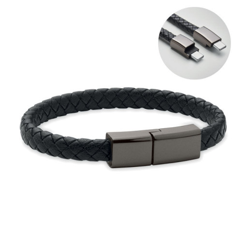 FAULETI CHARGE Braided bracelet cable type-C