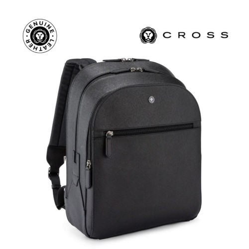Cross Luxury Leather Backpack - Black