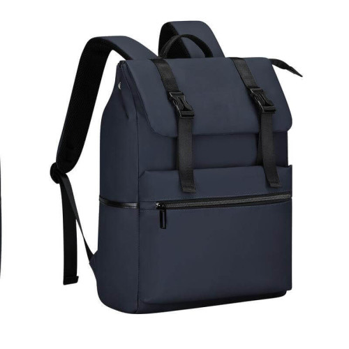 LEON - Giftology 17" Rolltop Backpack - Blue